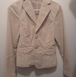 NWOT Ann Taylor sz 0 corduroy blazer